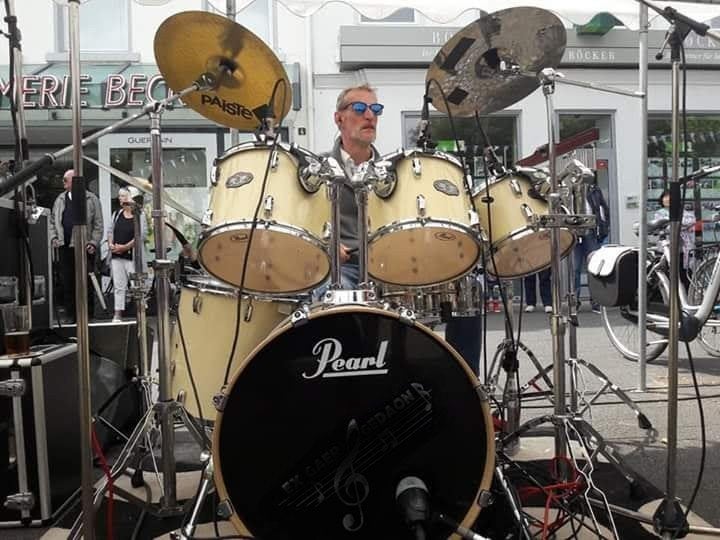 Pearl Drumstel Compleet met Bekkens, Ophalen