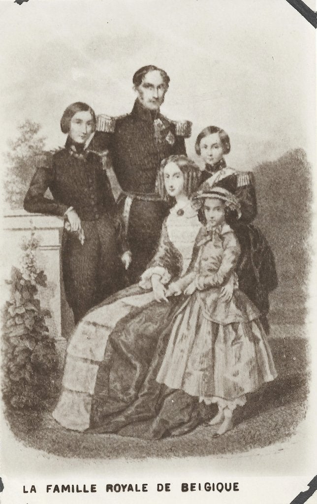 Belgie (15) Leopold I en gezin, Verzenden, Gebruikt, Buitenland, Kaart, Foto of Prent