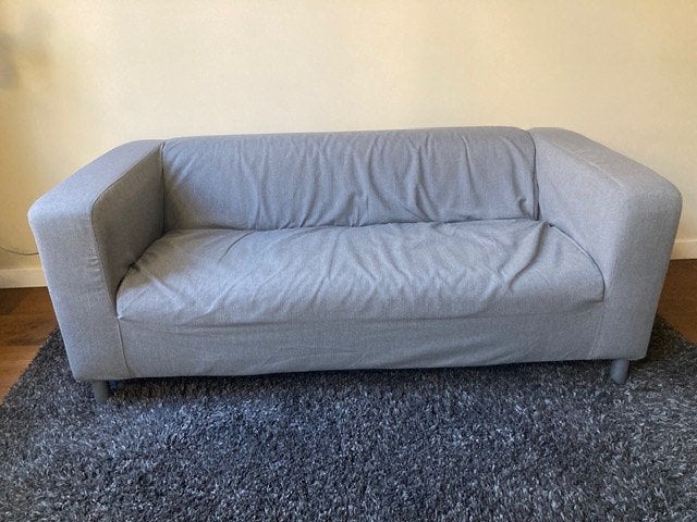 Ikea Klippan Bank, Ophalen, Gebruikt, 150 tot 200 cm, Tweepersoons