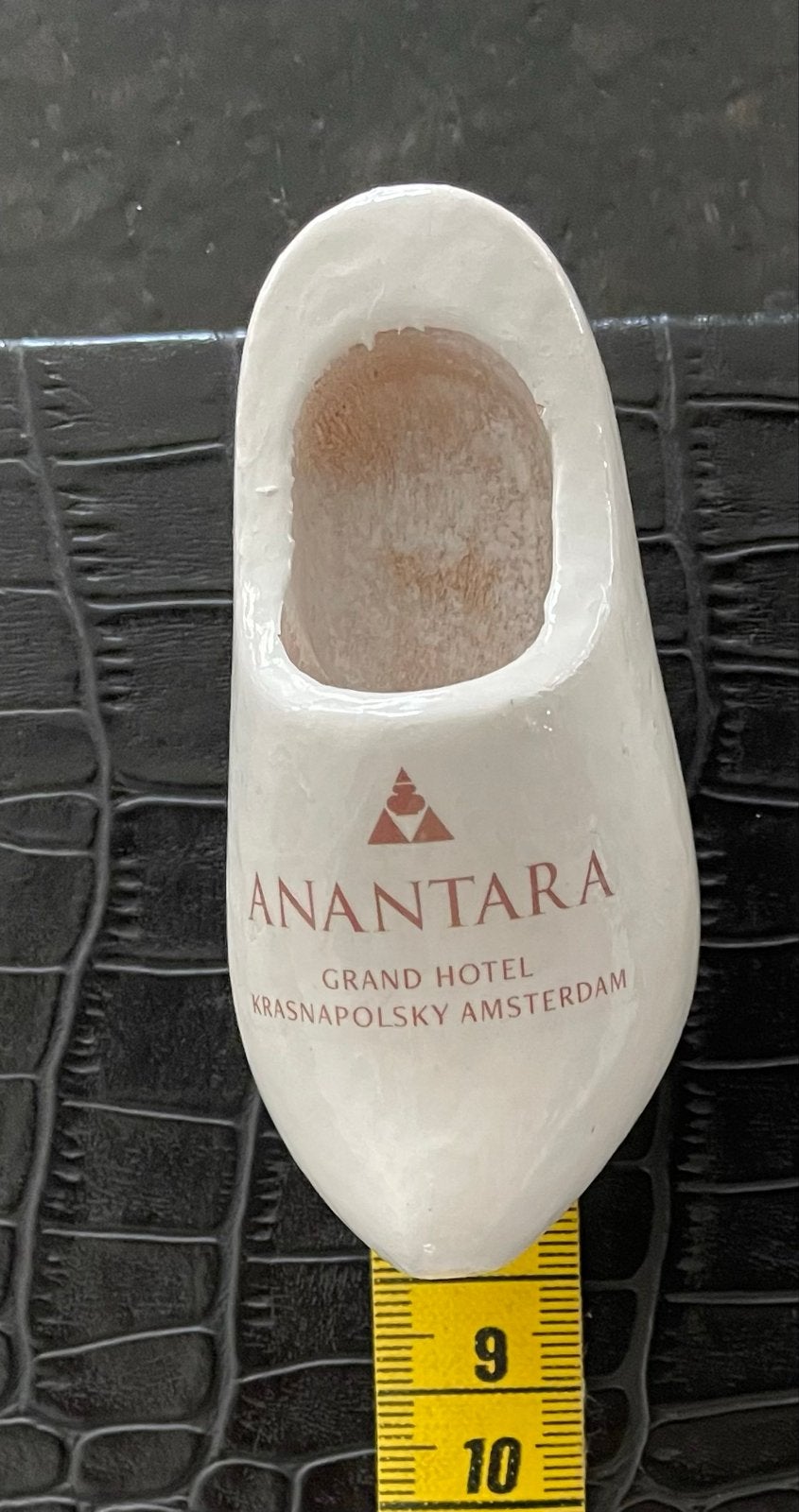 Houten klompje Anantara Krasnapolsky Amsterdam 7 cm, Verzamelen, Ophalen of Verzenden, Nieuw