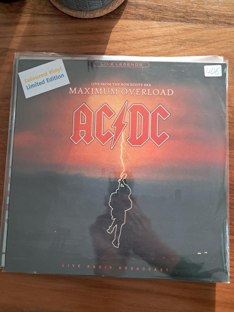 AC/DC  lp Maximum overload sealed, Cd's en Dvd's, Vinyl | Hardrock en Metal, Ophalen of Verzenden, Nieuw in verpakking