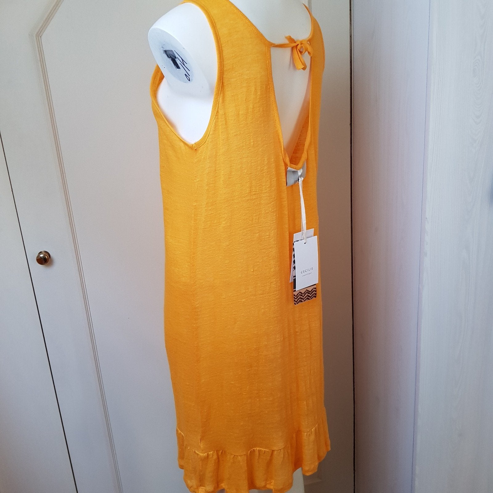 nieuwe gele zomerjurk S 36 jurk dress okergeel, Kleding | Dames, Cecilie Copenhagen, Geel, Nieuw, Ophalen of Verzenden