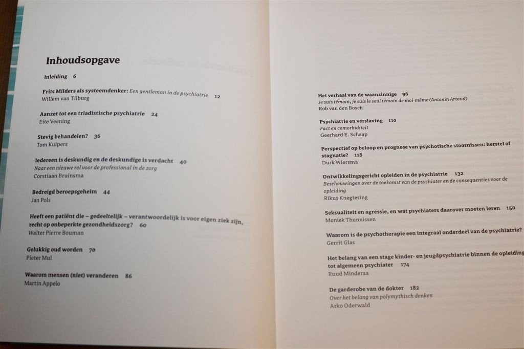 Psychiatrie in Reflectie — Essays over Psychiatrie Lentis, Ophalen of Verzenden, Zo goed als nieuw