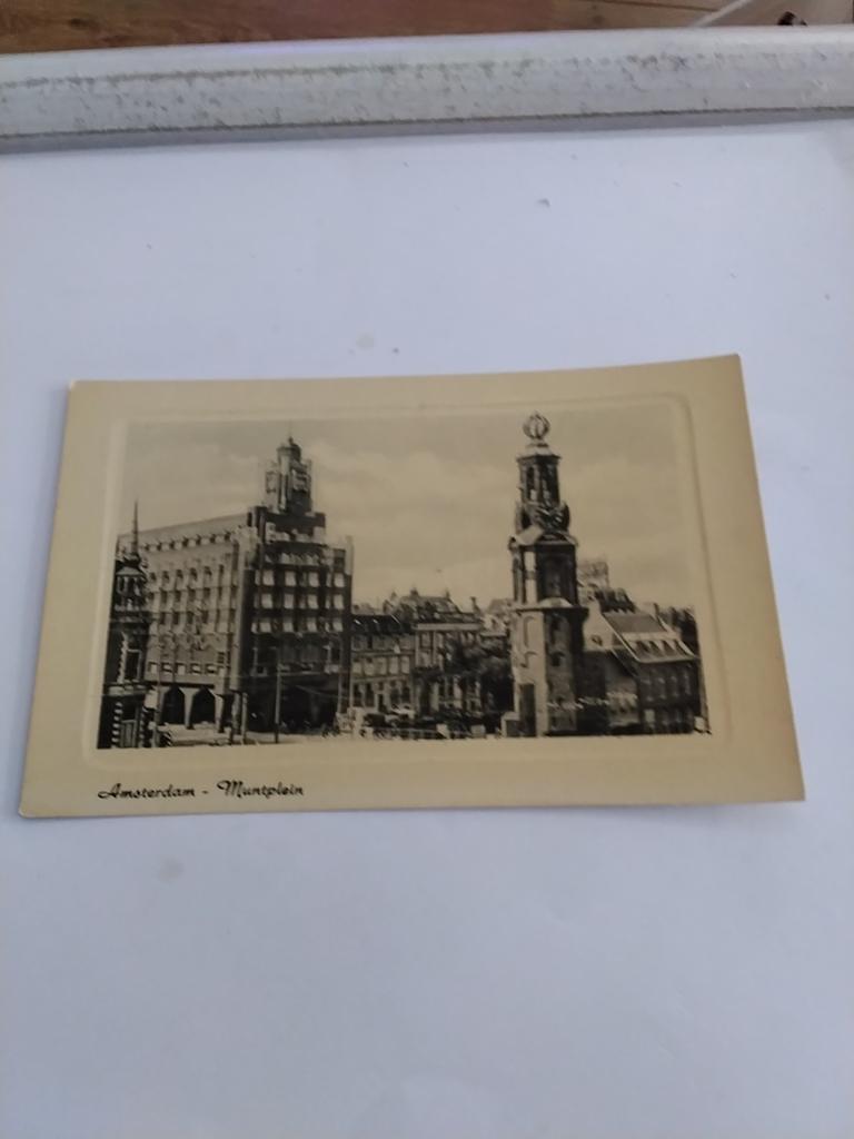AMSTERDAM.  MUNTPLEIN, Antiek en Kunst, Kunst | Etsen en Gravures, Ophalen of Verzenden