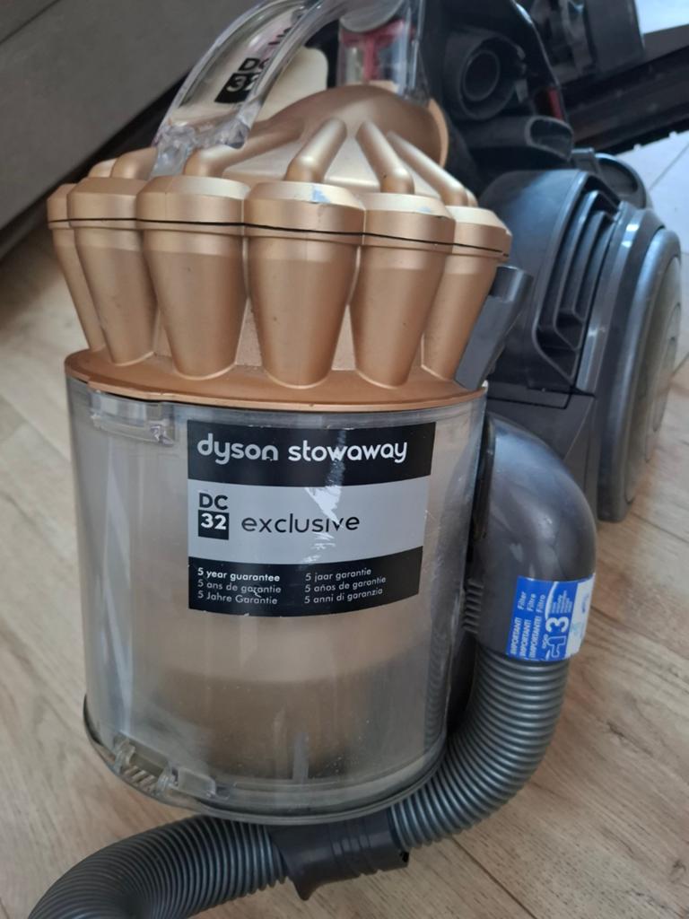 Dyson DC32 Exclusive Stowaway Sledestofzuiger, Witgoed en Apparatuur, Stofzuigers, Gebruikt, Ophalen of Verzenden, Geschikt voor harde vloeren