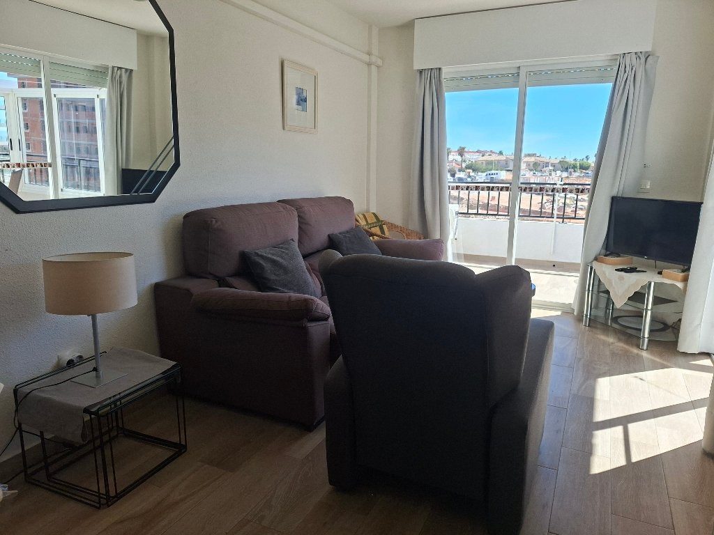 Torrevieja : Actie : Nov + Dec = Veel zon op 2 terrassen, Wasmachine, Costa Blanca, Appartement, 1 slaapkamer