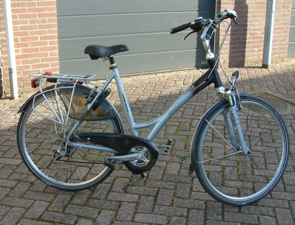batavus fiets dames, Fietsen en Brommers, Ophalen, Gebruikt, Velgrem, Versnellingen