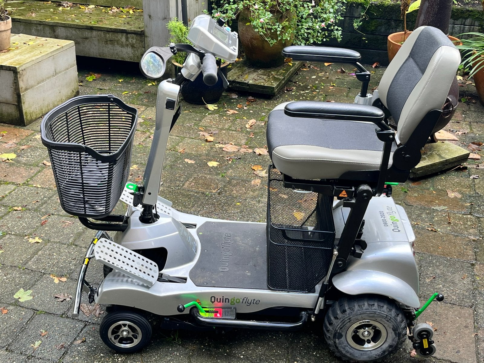 Veiligste scootmobiel, Quingo Flyte 5 wheel, 470 KM!!!!, Ophalen, 46 km of meer, 11 t/m 15 km/u, Quingo