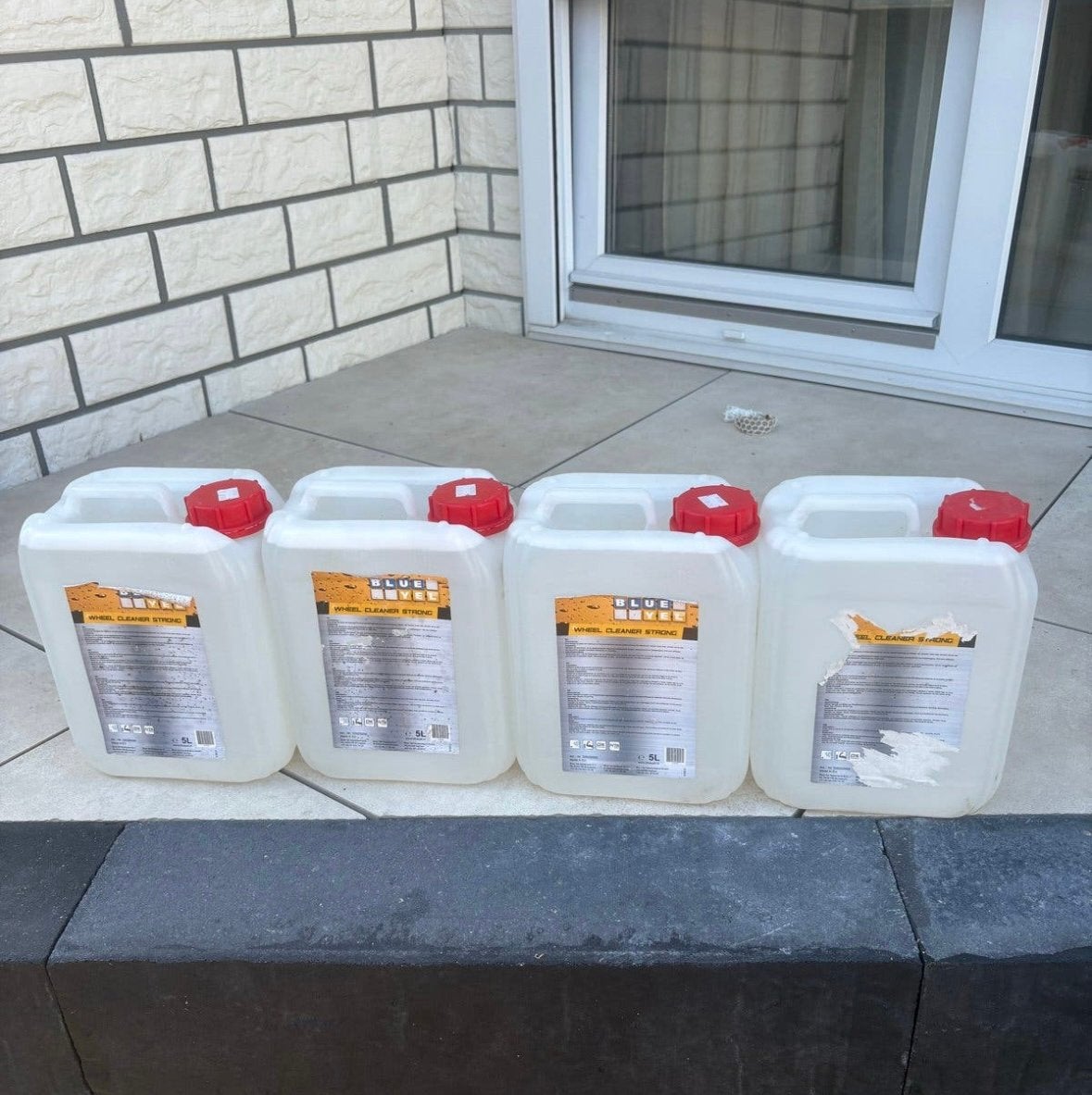 4x 5L wheel cleaner strong, Ophalen