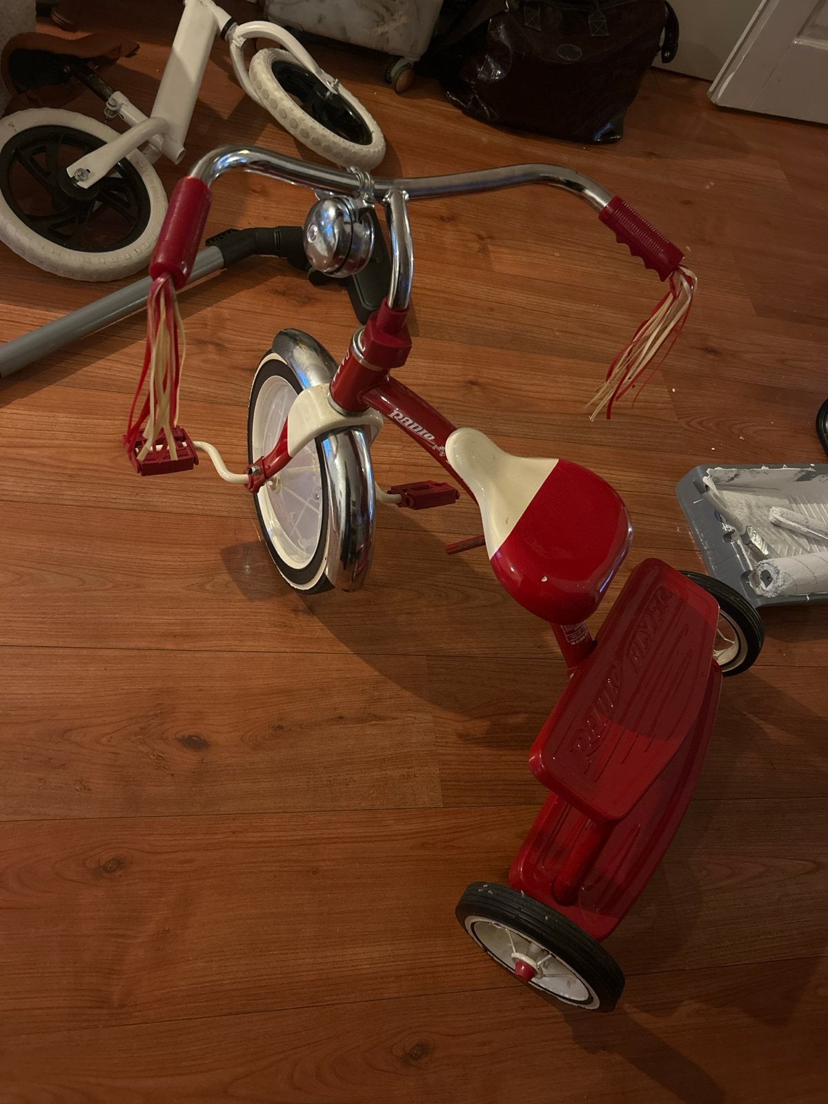 Vintage Radio Flyer driewieler - Klassiek rood design, Fietsen en Brommers, Ophalen, Gebruikt