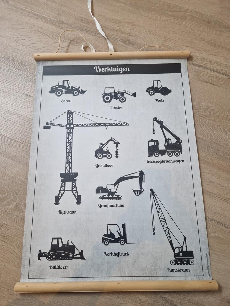 Little and pure papieren schoolplaat, Kinderen en Baby's, Ophalen