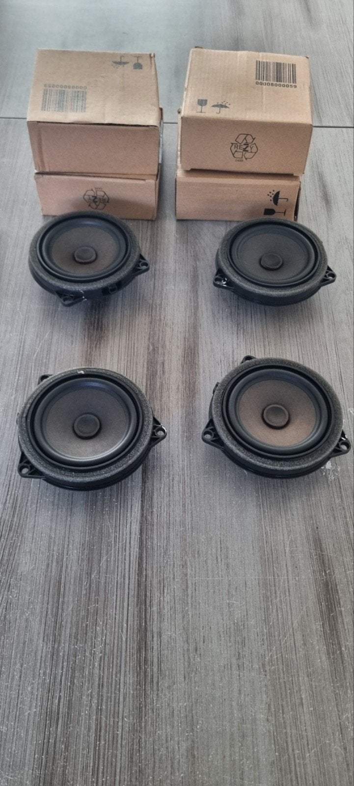 ORGINELE OEM BMW SPEAKERS E90 E91 E92 E93 E81 E82 E88  E87, Auto diversen, Ophalen of Verzenden, Zo goed als nieuw