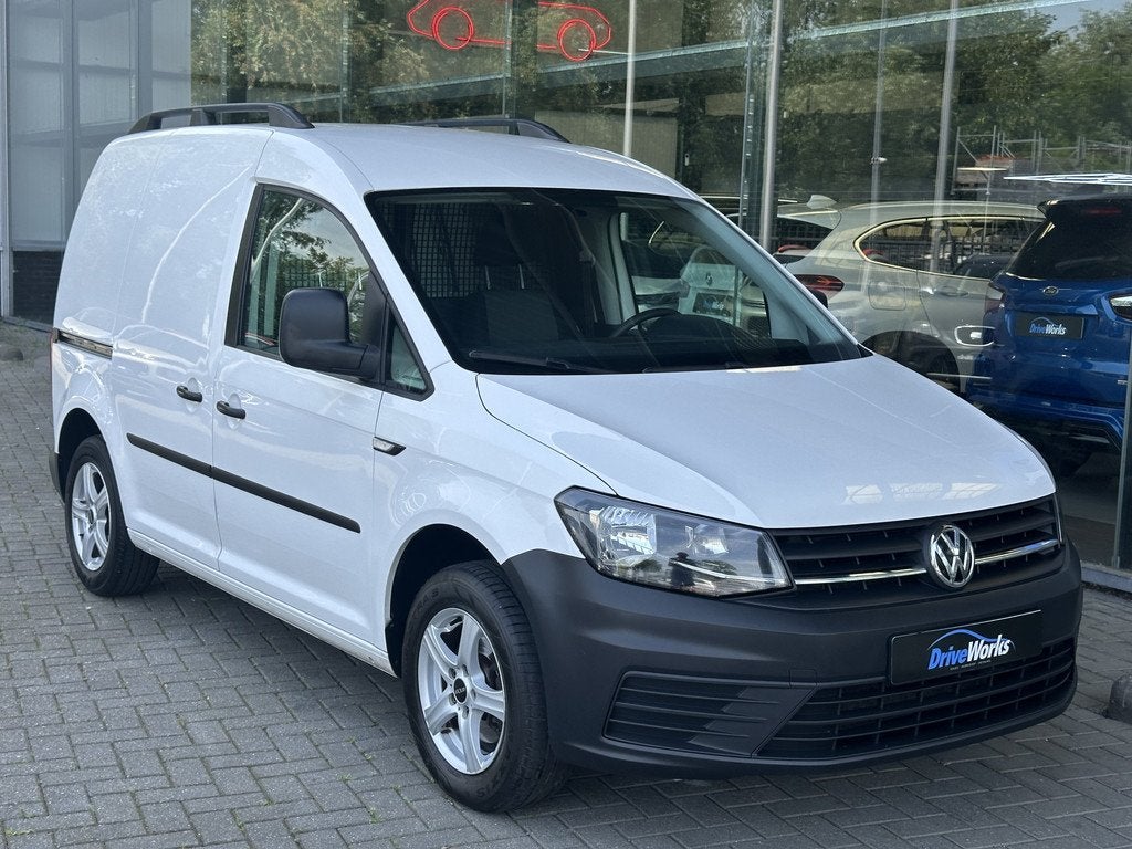 Volkswagen Caddy 2.0 TDI L1H1 BMT Trendline | Blue-tooth | A, Auto's, Bestelauto's, Stof, Gebruikt, 4 cilinders, Met garantie (alle)