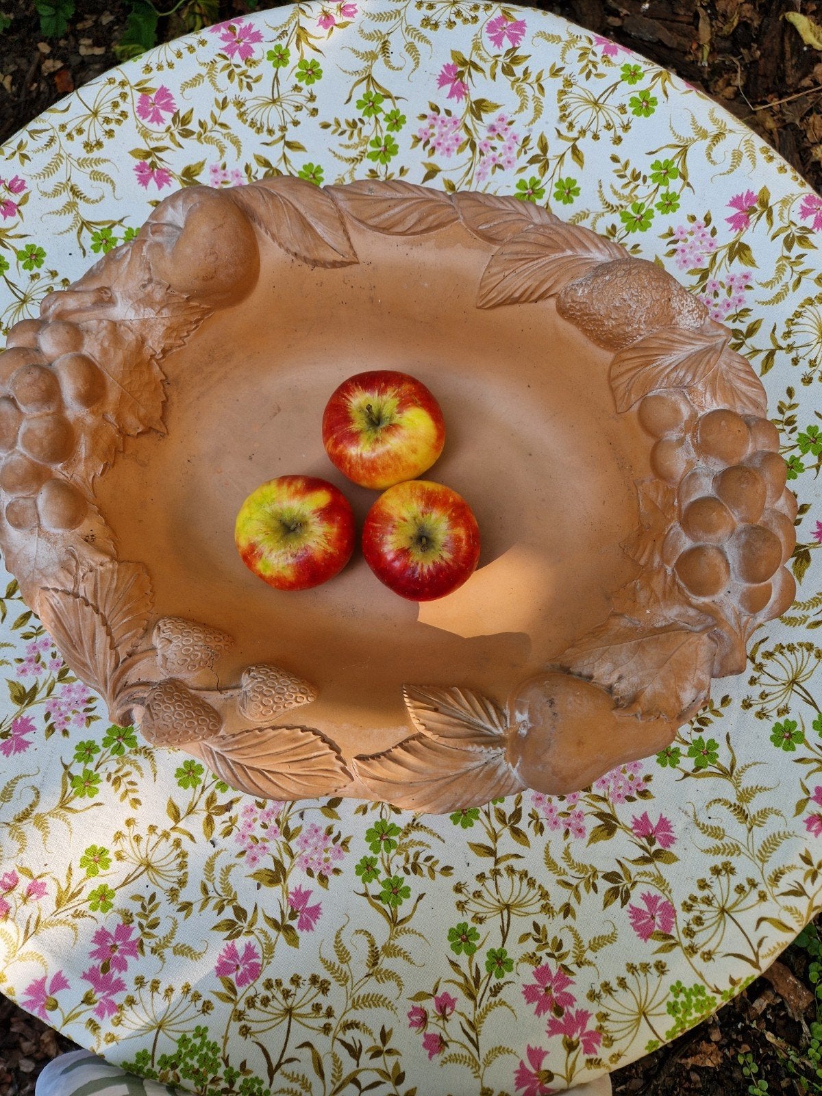 Te koop mooie fruitschaal, handwerk, Ophalen