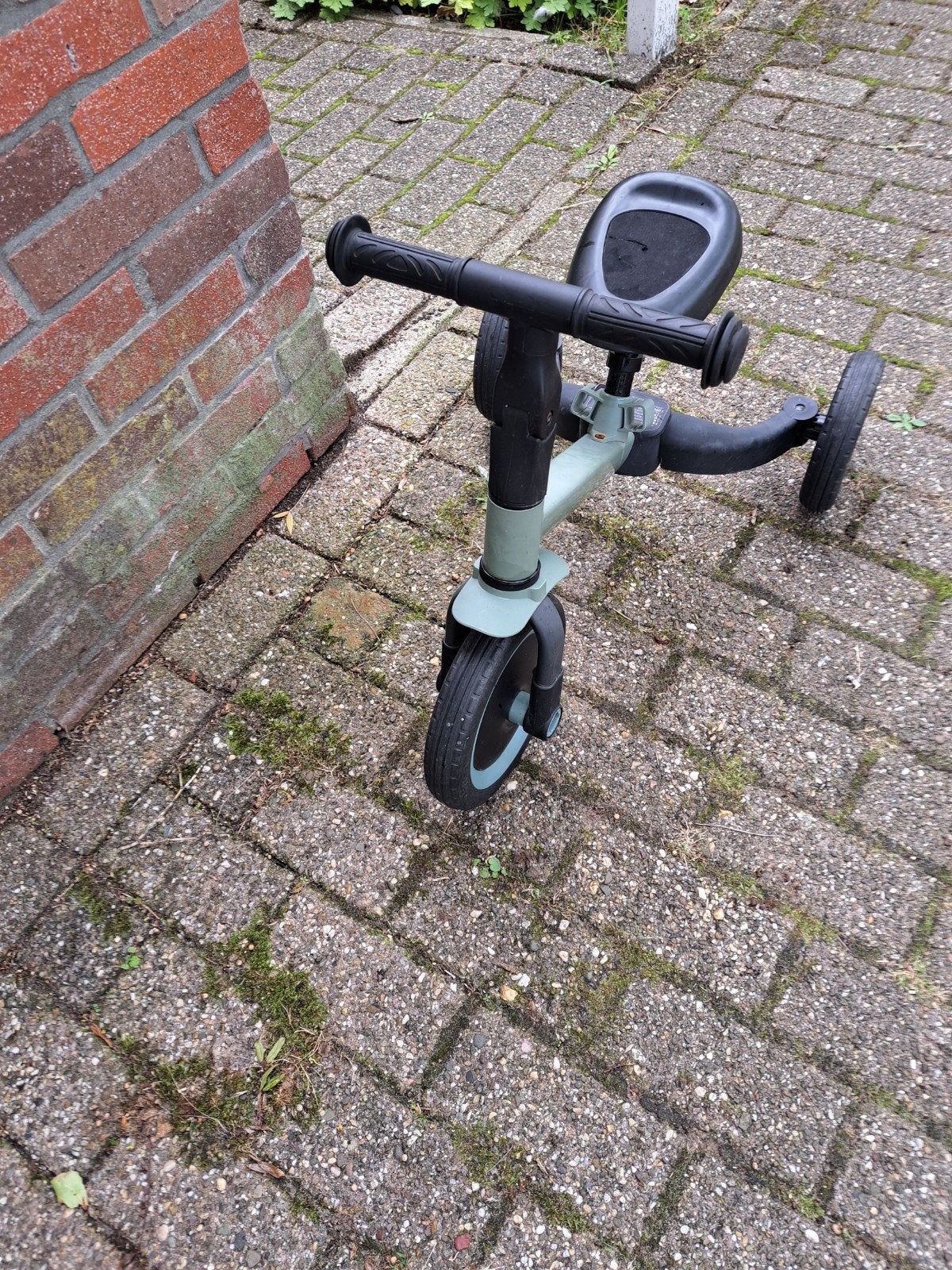 kinder loop fietsje ook drie wieler, Ophalen, Gebruikt