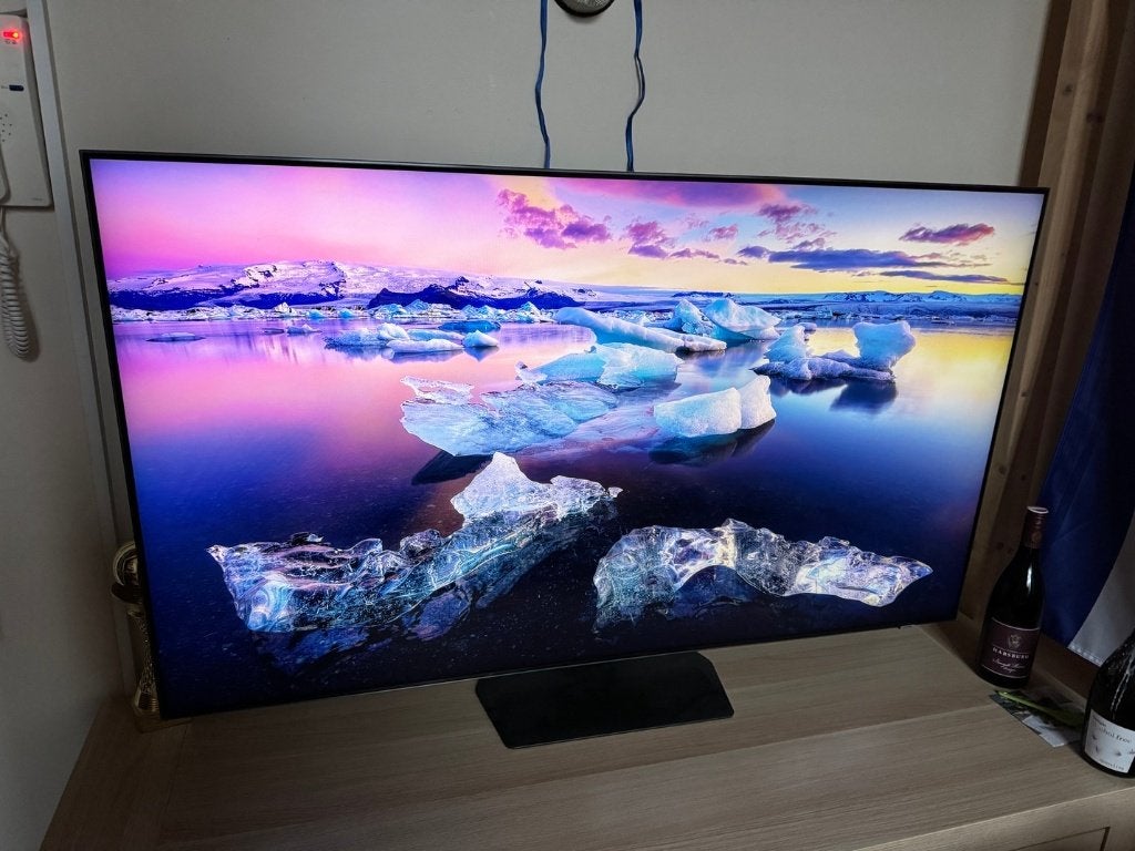Samsung smart TV Neo QLED 4K QE55QN90C 55'' inch 2023, Audio, Tv en Foto, Televisies, Ophalen, QLED, Zo goed als nieuw, 100 Hz
