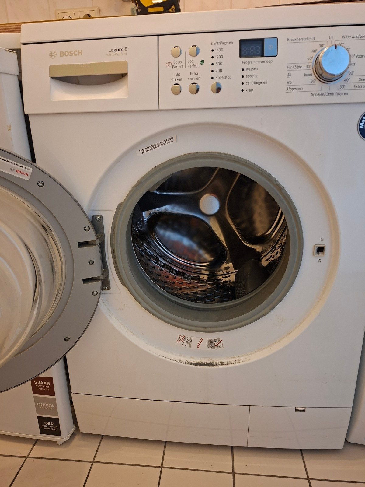 Bosch Logixx 8 Wasmachine 2012 - Goede staat, 8 tot 10 kg, Ophalen, Gebruikt, 85 tot 90 cm