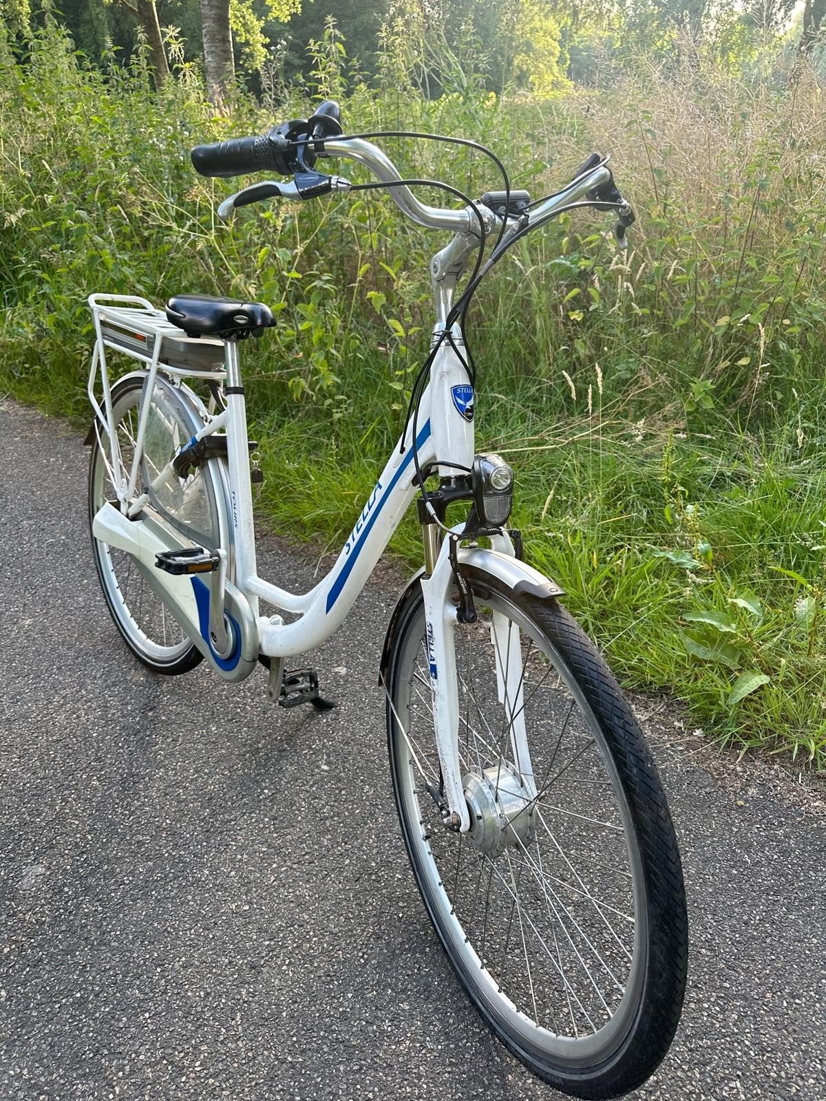 Mooi Elektrische fiets Stella Allegra, Versnellingen, Zo goed als nieuw, 50 tot 53 cm, Schijfrem
