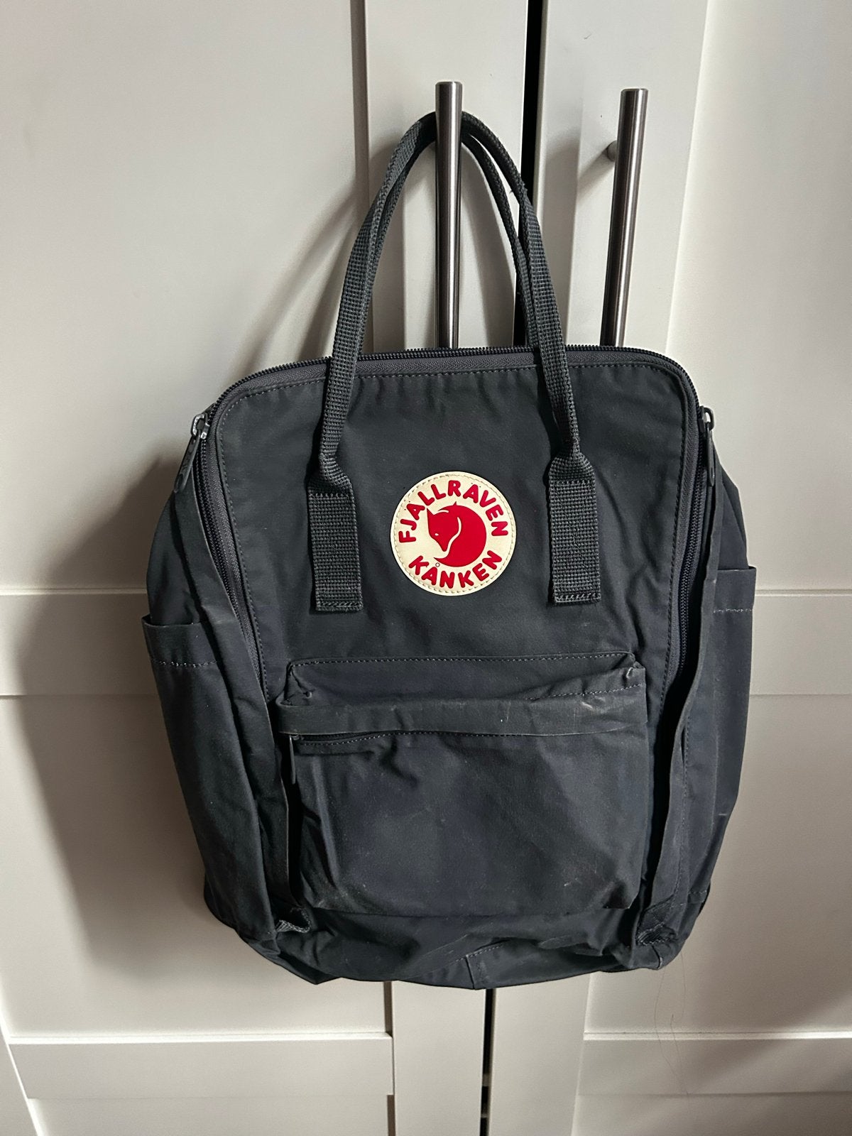 Fjällräven Kånken rugzak - Zwart, Overige merken, Gebruikt, Verzenden, 25 tot 40 cm