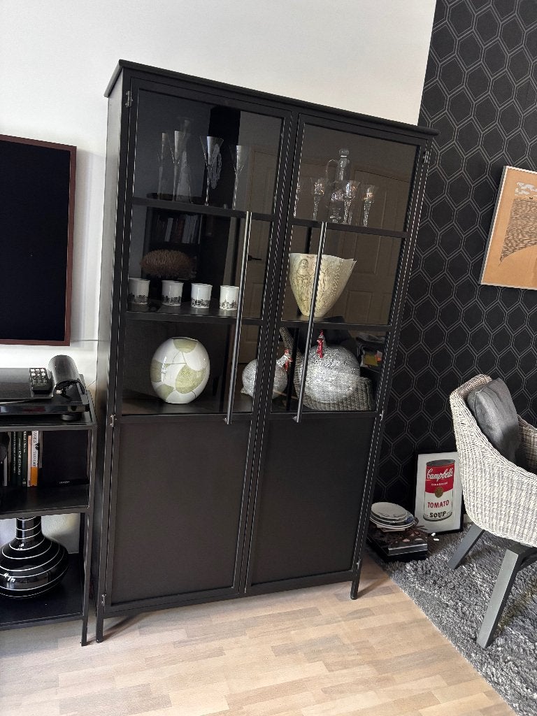 Kast Woood metalen kast, Ophalen, Met deur(en), 50 tot 100 cm, Zo goed als nieuw