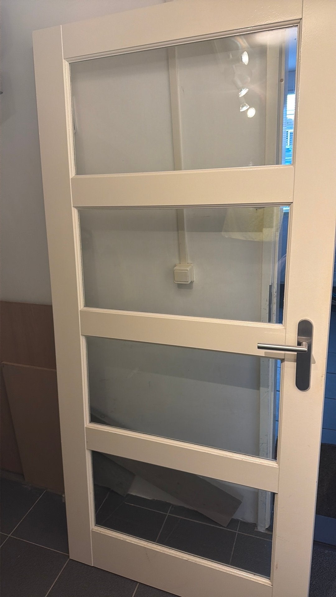 Binnendeur opdek maat 93x200,5 cm, Doe-het-zelf en Verbouw, Ophalen, Gebruikt, 80 tot 100 cm, Binnendeur