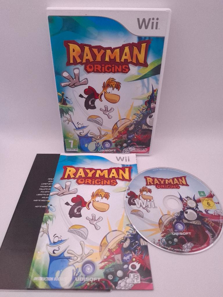 rayman origins wii, Spelcomputers en Games, Avontuur en Actie, Ophalen of Verzenden, Zo goed als nieuw, 3 spelers of meer