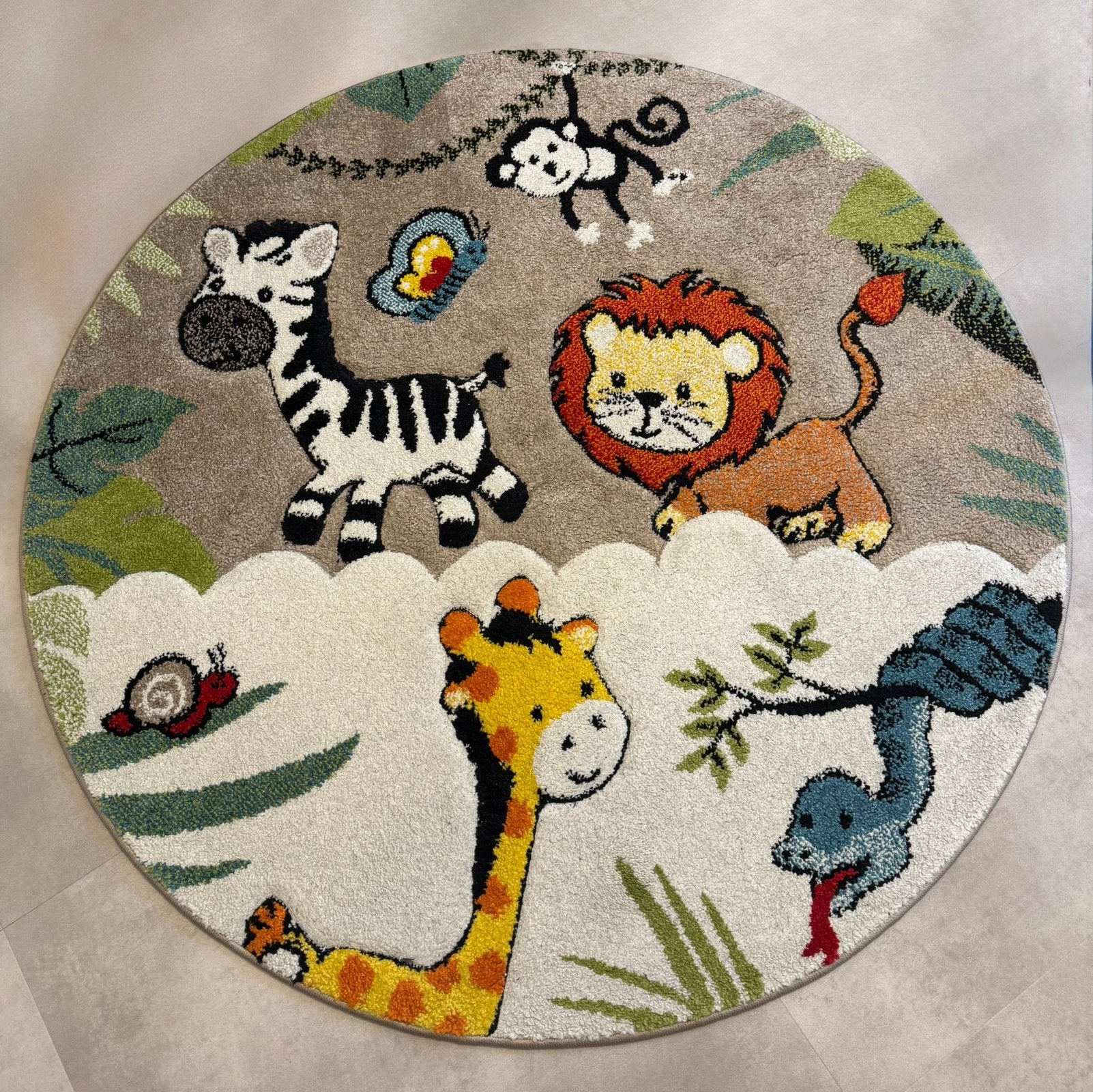 Kindervloerkleed rond, Kinderen en Baby's, Kinderkamer | Inrichting en Decoratie, Ophalen
