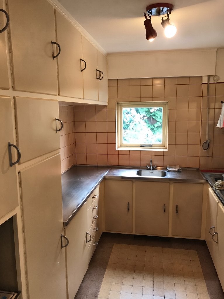 Cubex keuken, Ophalen, Gebruikt, U-keuken, Crème