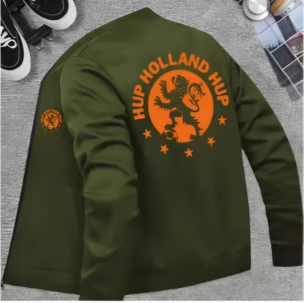 Bomber jack heren hup holland hup maat xl nieuw, Kleding | Heren, Ophalen of Verzenden, Nieuw, Maat 56/58 (XL), Groen