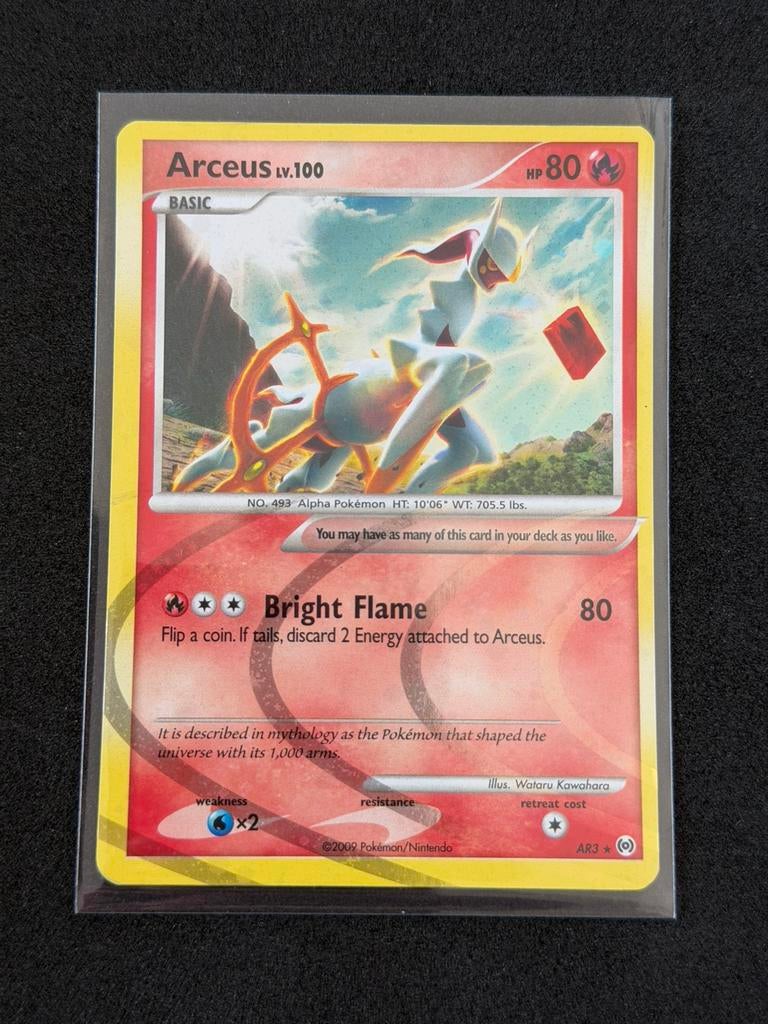 Arceus Lv.100 (AR AR3) Arceus [EX], Ophalen of Verzenden, Zo goed als nieuw