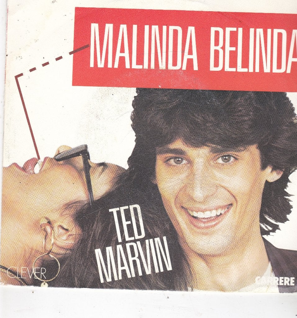 7" Single Ted Marvin - Malinda Belinda, Ophalen of Verzenden, Gebruikt, 7 inch, Pop