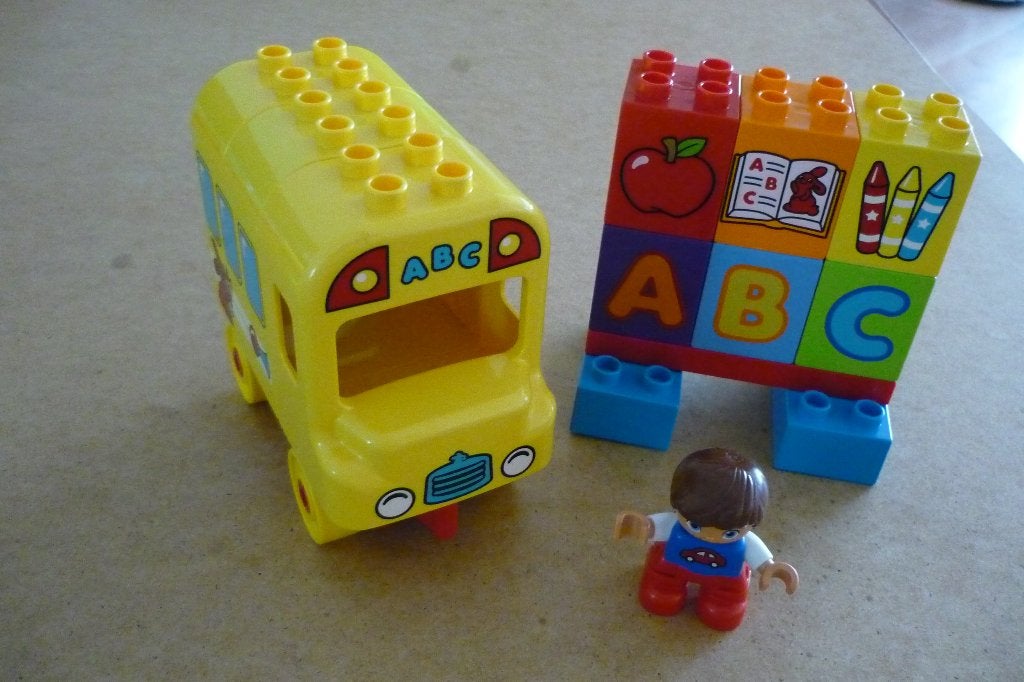 Duplo  10603 '' MY FIRST BUS ''., Ophalen, Zo goed als nieuw, Duplo