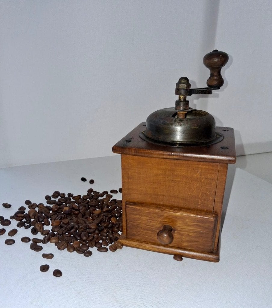 Antieke Duitse KYM koffiemolen - Jaren '30/'40 - Werkend!, Ophalen of Verzenden