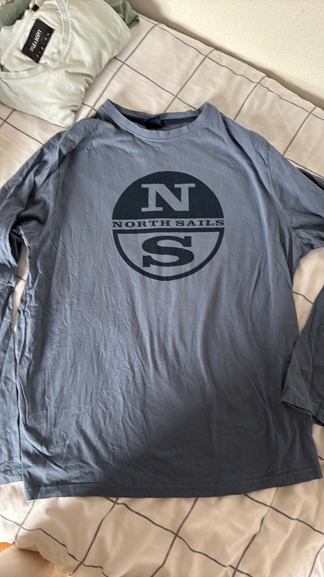 North sails longsleeve xl blauw, Ophalen of Verzenden, Zo goed als nieuw, Maat 56/58 (XL), Blauw