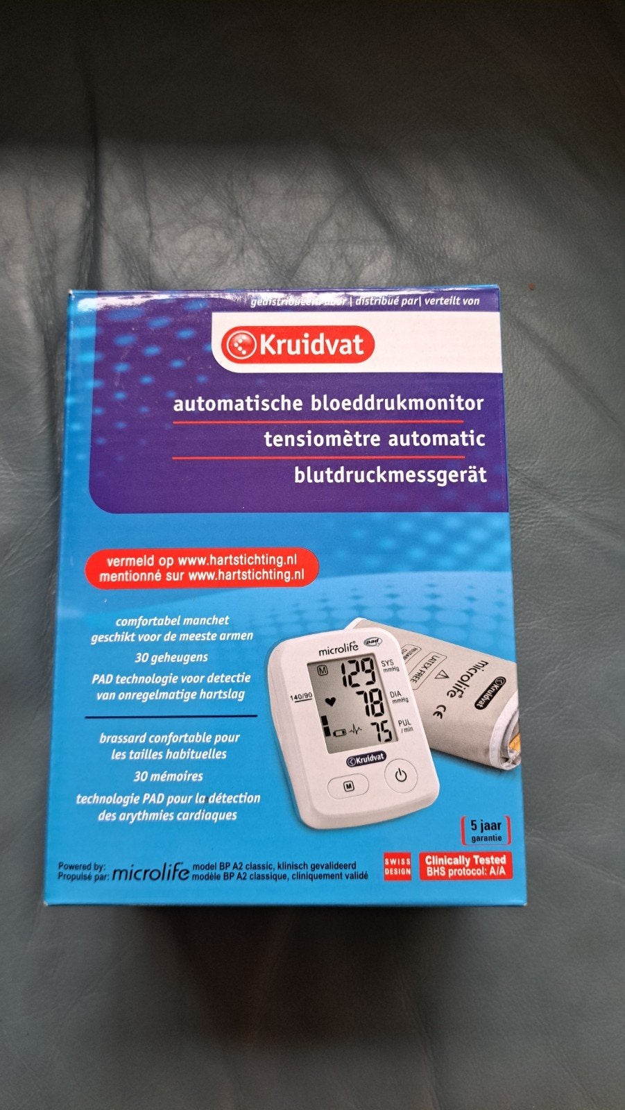 Bloeddrukmeter, Ophalen of Verzenden, Zo goed als nieuw