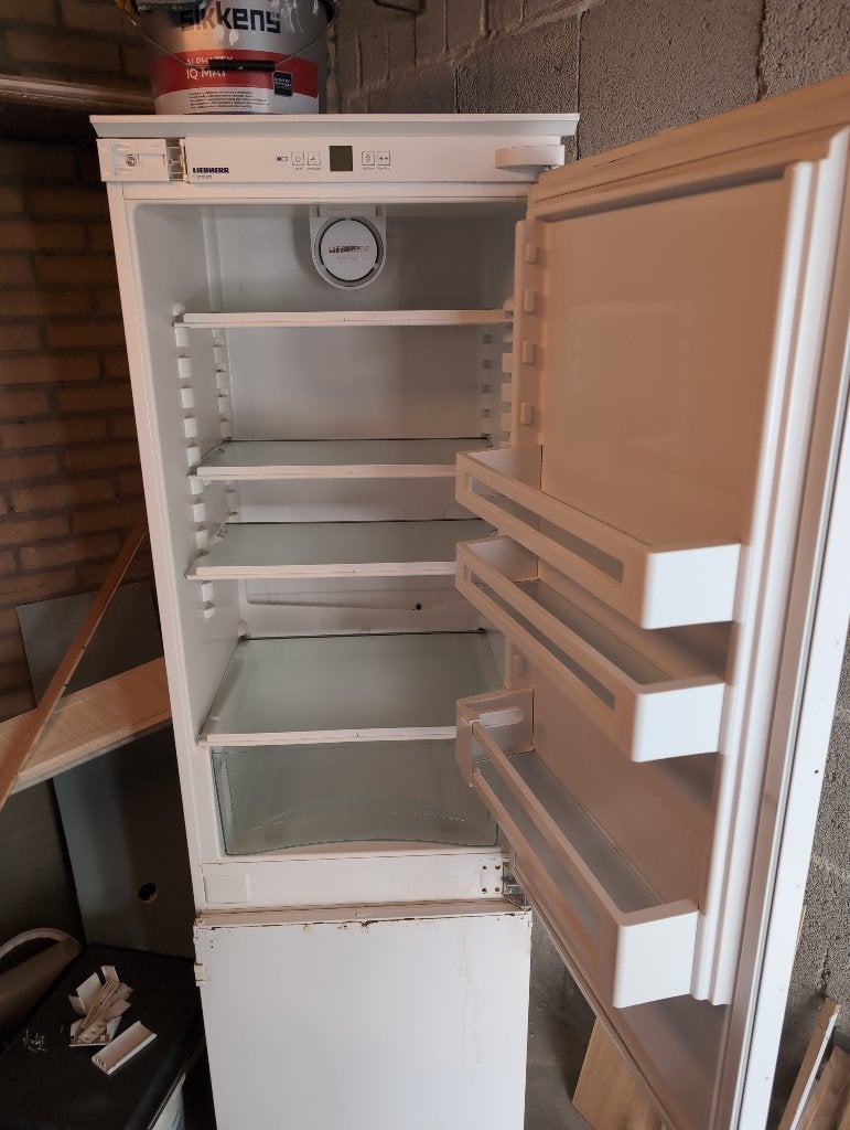 Liebherr koel-vriescombinatie, Ophalen, Gebruikt