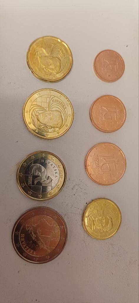 Te koop euromunten Kroatië, Ophalen, Overige landen, 2 euro