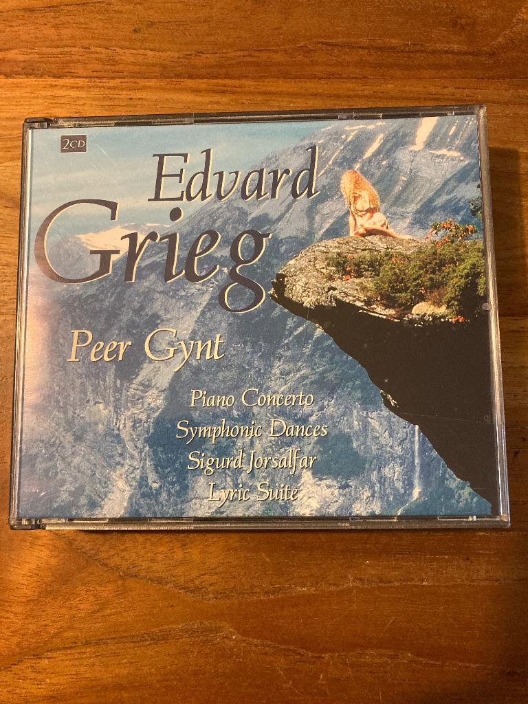 Grieg - Peer Gynt (2cd / Sigurd Jorsalfar), Cd's en Dvd's, Cd's | Klassiek, Zo goed als nieuw, Orkest of Ballet, Classicisme, Verzenden