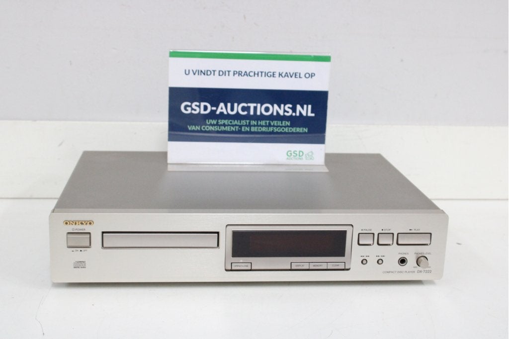 Onkyo Compact Disc Player DX-7222, Audio, Tv en Foto, Cd-spelers, Ophalen of Verzenden, Niet ingevuld, Niet ingevuld, Niet ingevuld