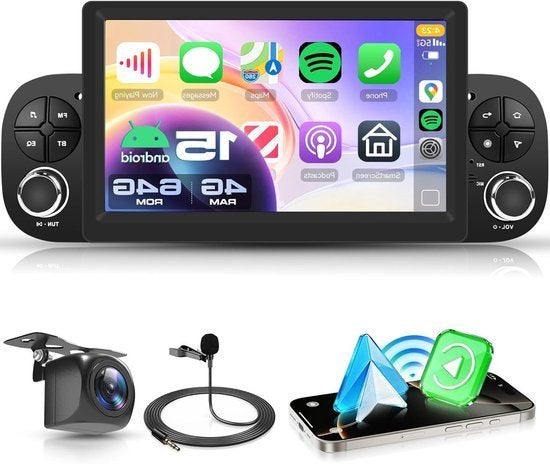 Android 15 Autoradio FIAT Panda – Multimedia Systeem, Corvance B.V., Verzenden, Nieuw, Corvancebol@gmail.com