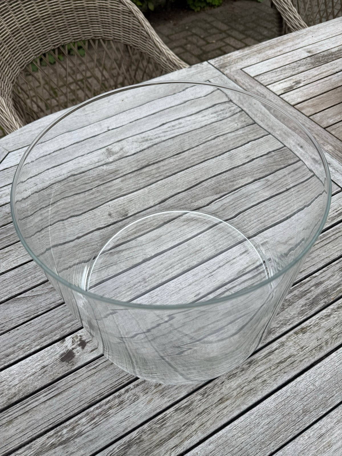 Vissenkom, rond, diameter 30cm, Ophalen, Zo goed als nieuw, Vissenkom