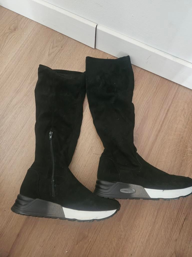 Sneaker laarsjes, Ophalen, Zo goed als nieuw, Zwart