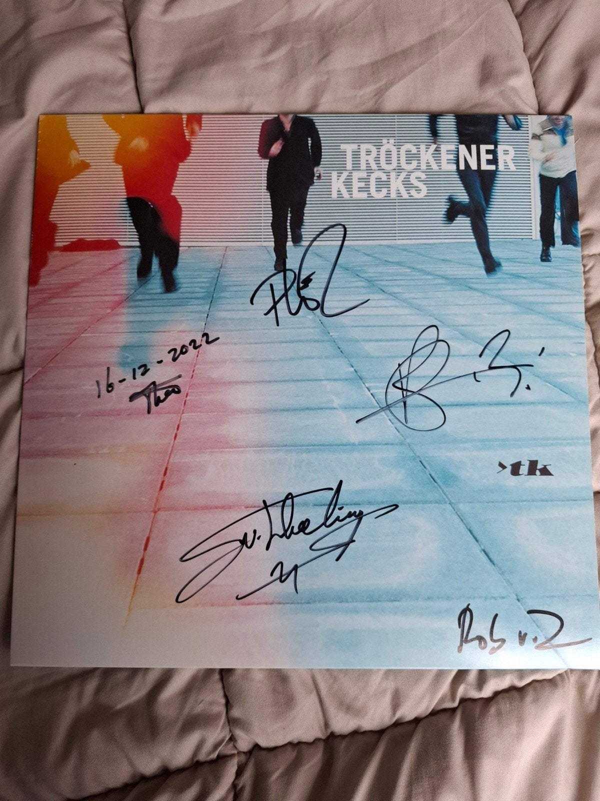 Trockener Kecks gesigneerd vinyl album, Ophalen of Verzenden