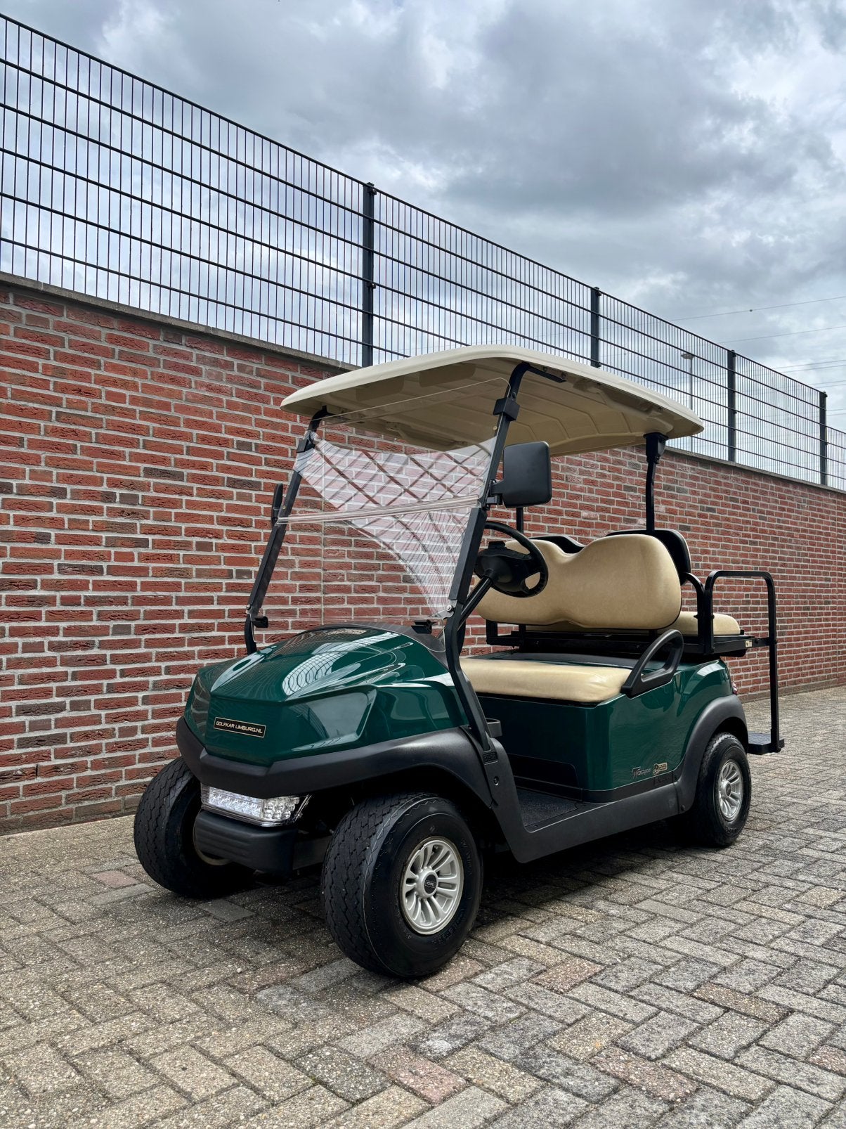 Prachtige Elektrische Clubcar Tempo 4 persoons Golkar, Ophalen of Verzenden, Zo goed als nieuw, Golfkar
