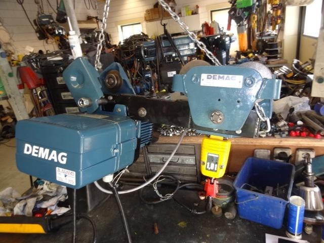 Demag 1000 kg verkorte bouw