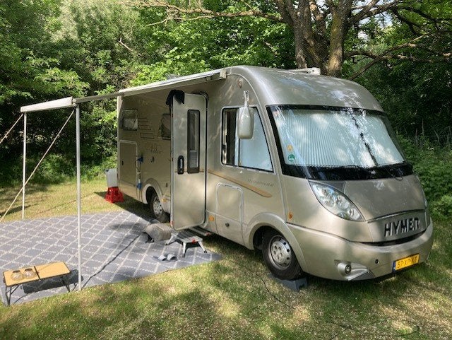 Camper Hymer B154 SL Gold Edition, Caravans en Kamperen, Campers, Particulier, tot en met 4, Integraal, Hymer, Fiat, 6 tot 7 meter