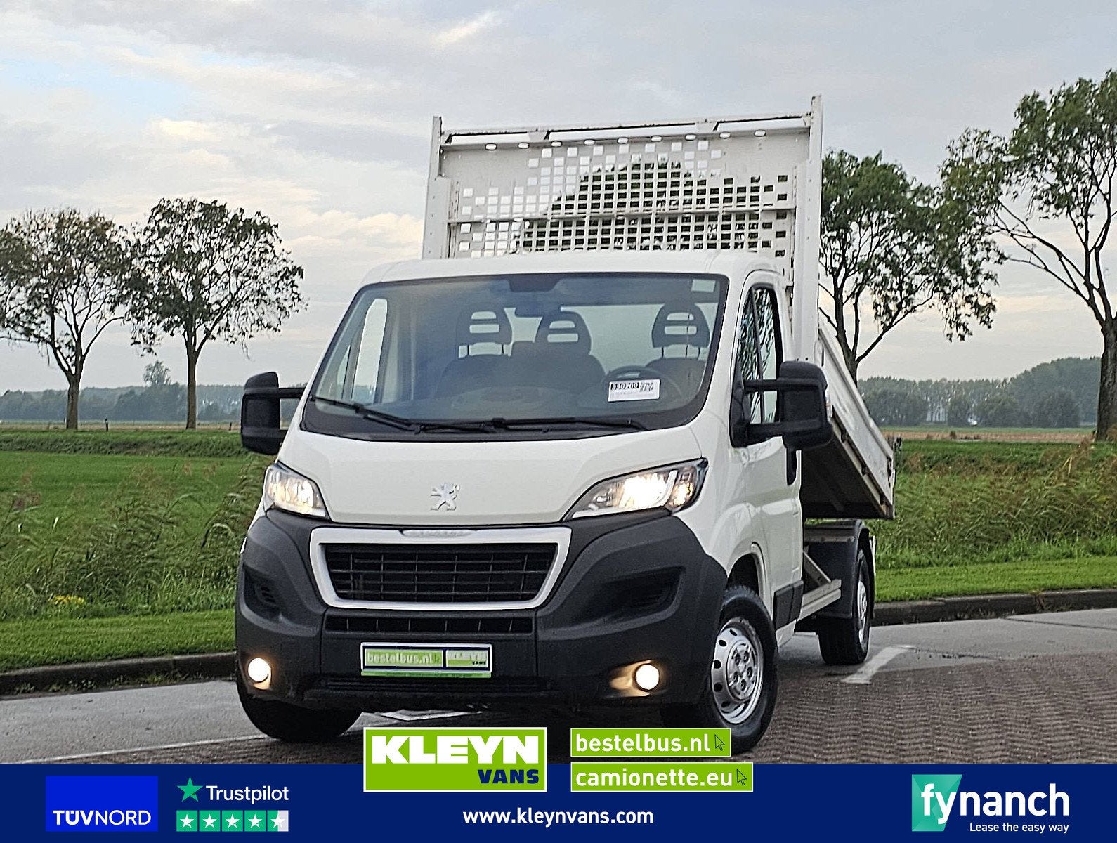 PEUGEOT BOXER 2.0 kipper airco euro6!, Gebruikt, Euro 6, 2492 kg, Wit