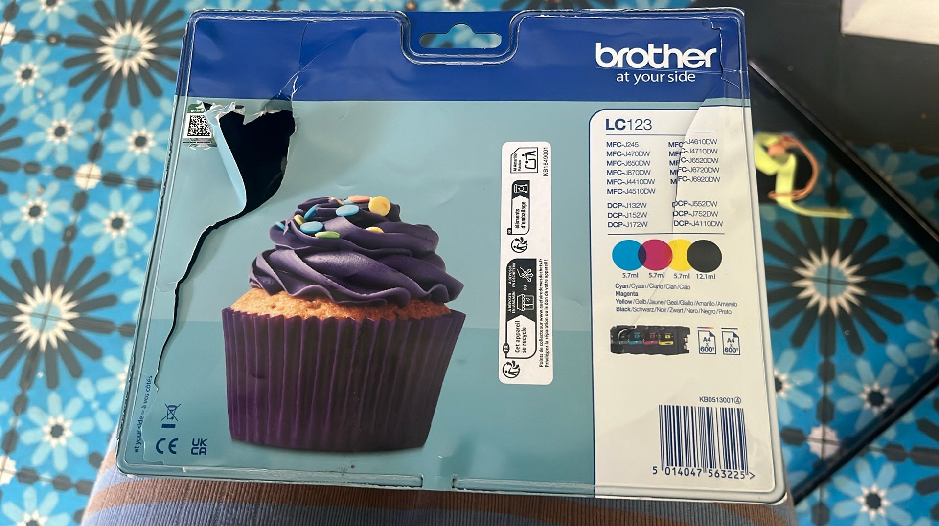 Brother LC-123VALBP, Ophalen, Nieuw, Brother