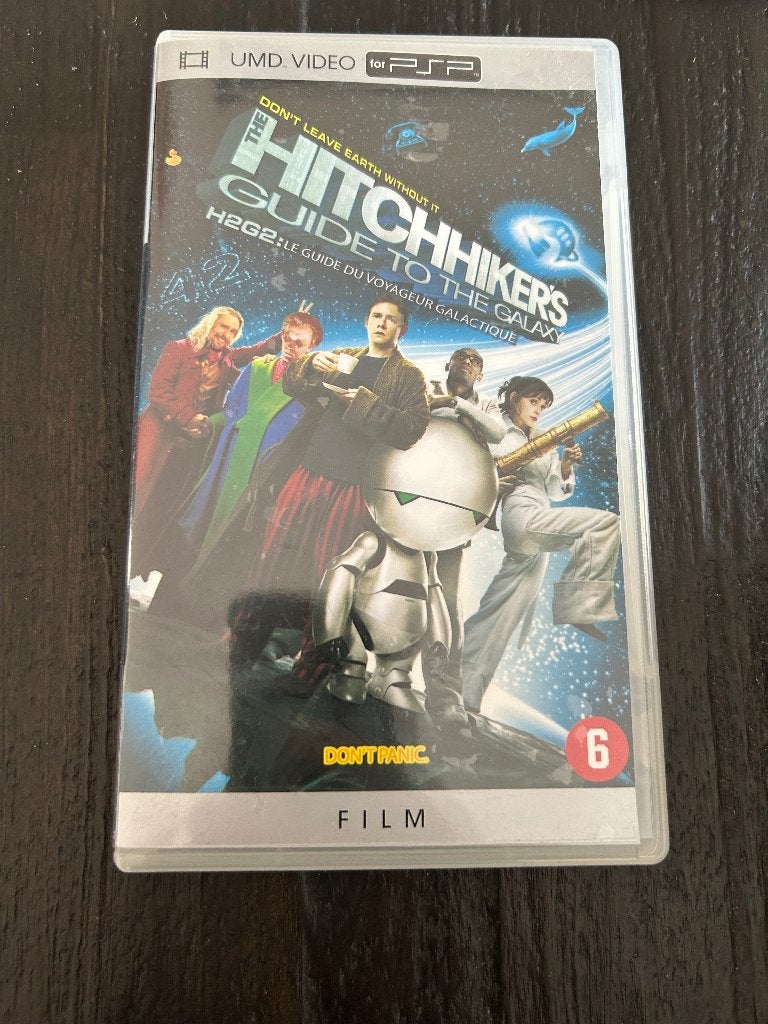 Psp umd film hitchhikers guide to the galaxy, Spelcomputers en Games, Games | Sony PlayStation Portable, Avontuur en Actie, Gebruikt