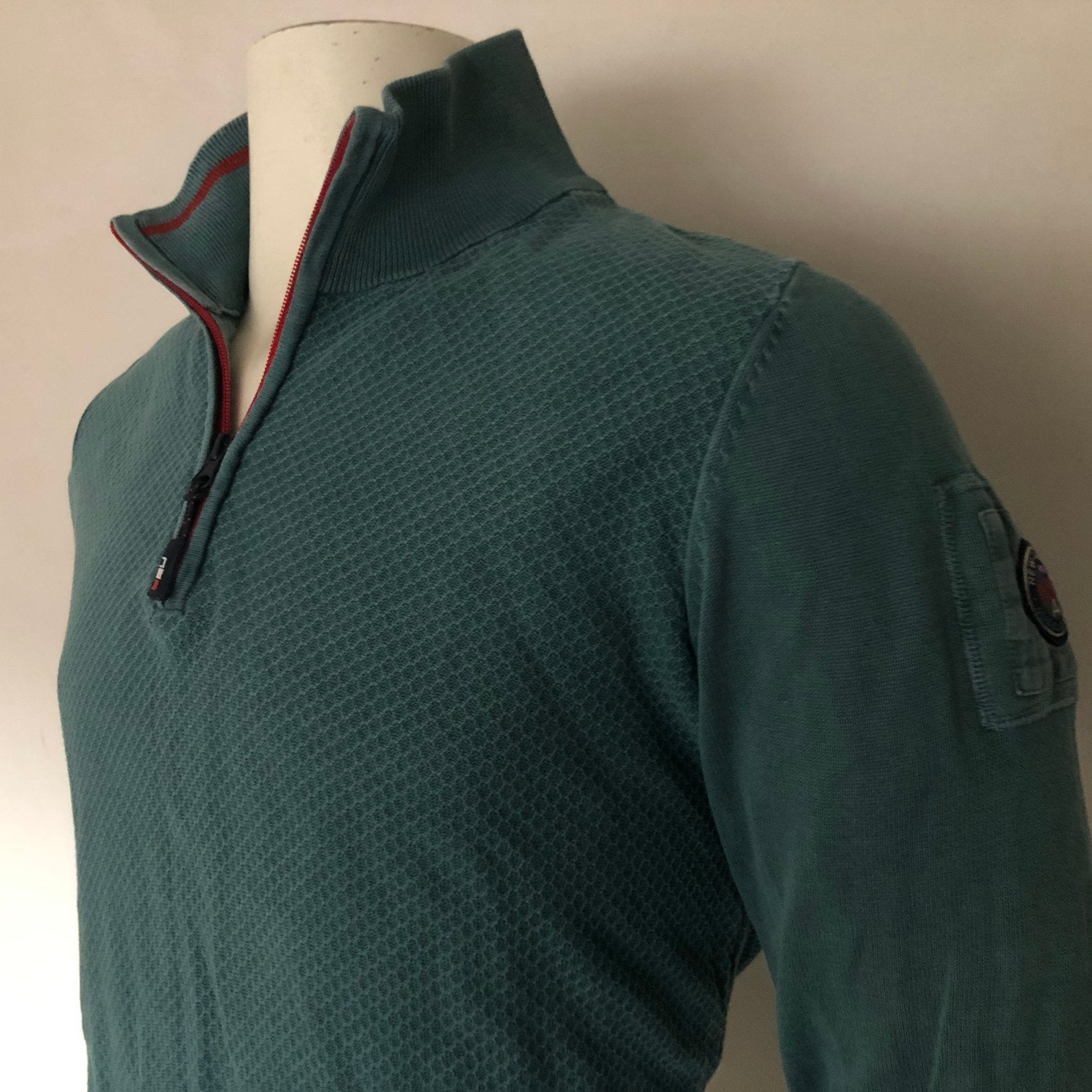 N.Z.A. New Zealand trui - zip collar heren, Verzenden, Zo goed als nieuw, Maat 52/54 (L), Overige kleuren